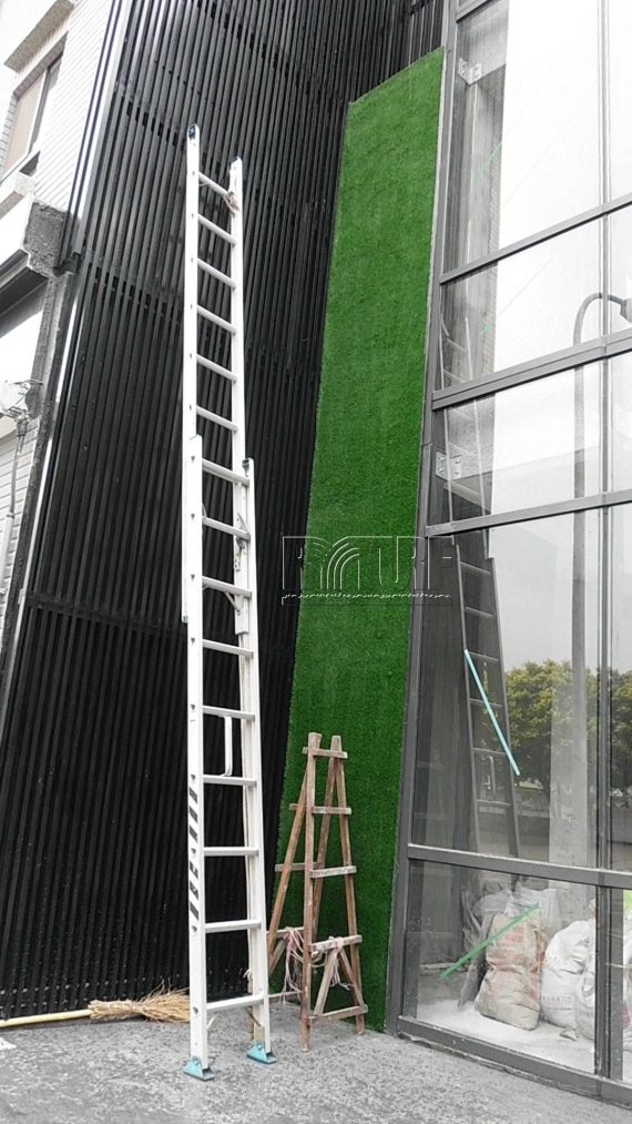 門面迎賓牆人工草
